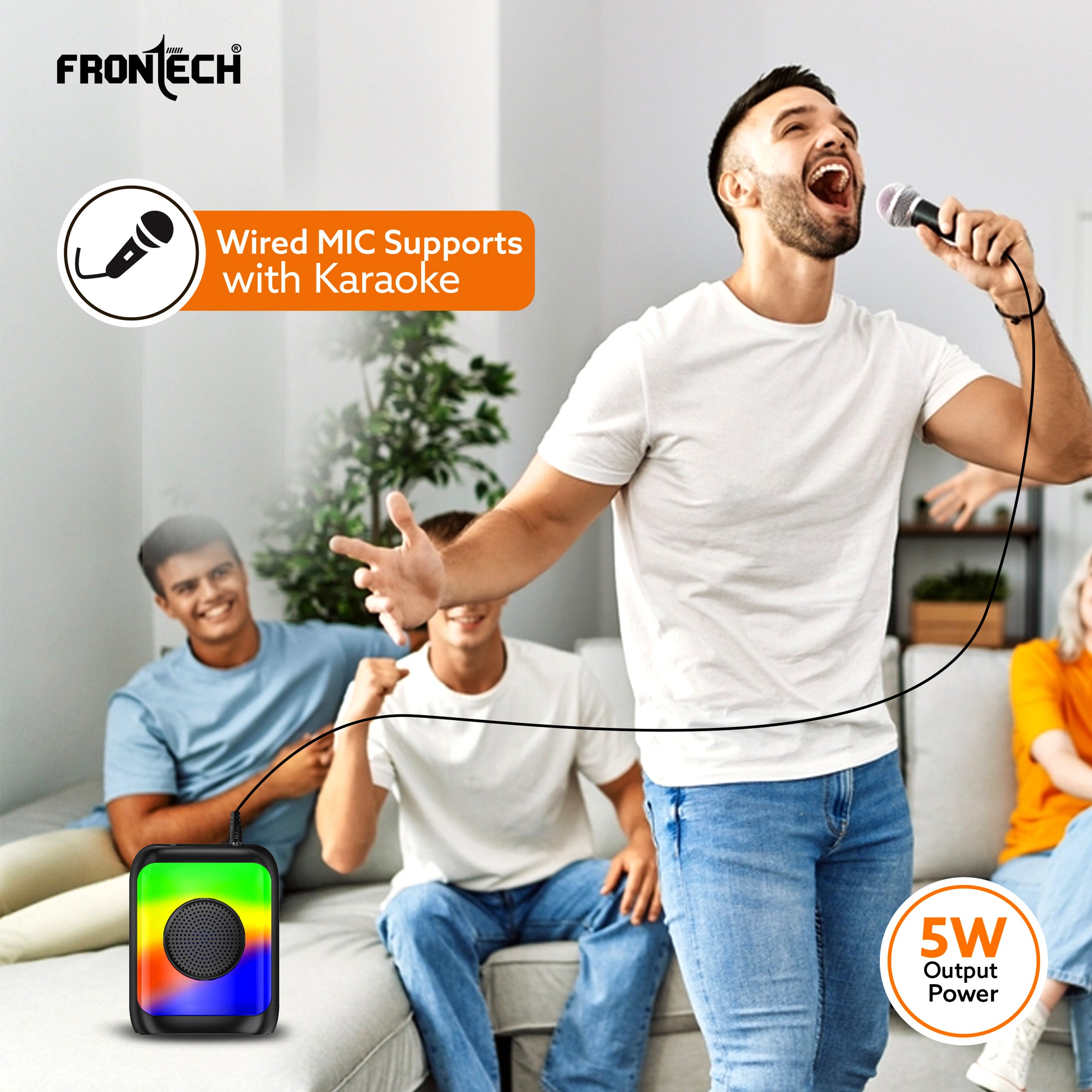 Frontech True Wireless 5 Watt Output Multimedia Speaker (SW-0219) Frontech True Wireless 5 Watt Output Multimedia Speaker (SW-0219)